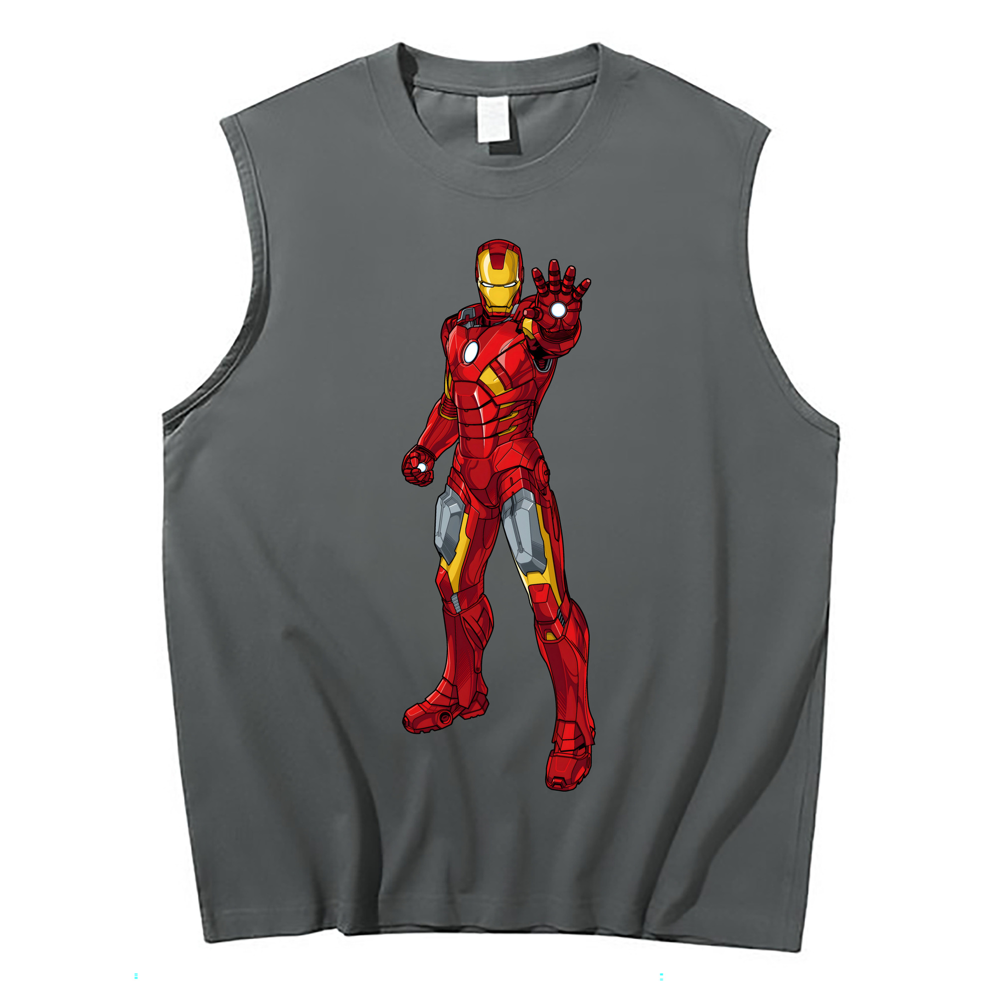 （画像用） アベンジャーズ The Avengers コットン100％タンクトップ（フロントプリント）